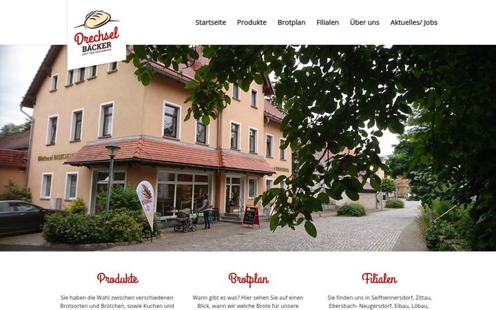 Screenshot of drechsel-baecker.de