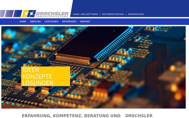 Screenshot of drechsler-computer.de