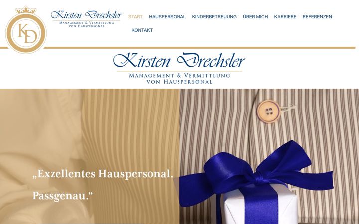 Snímek obrazovky drechsler-hauswirtschaft.de