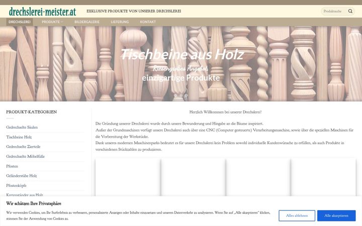 Zrzut ekranu drechslerei-meister.at