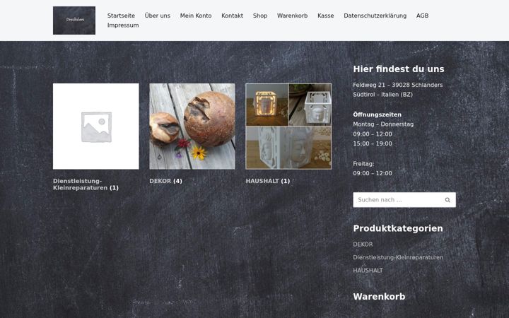 Screenshot of drechslers.it