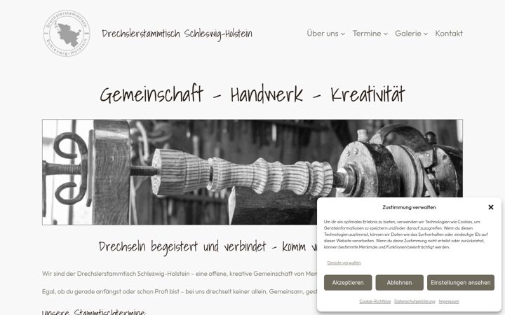 Snímek obrazovky drechslerstammtisch-sh.de