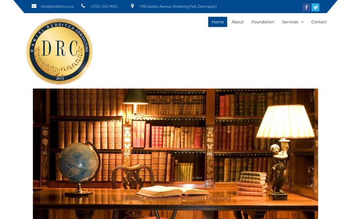 Screenshot of dredditch.co.za