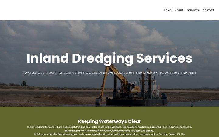 Screenshot of dredginguk.co.uk