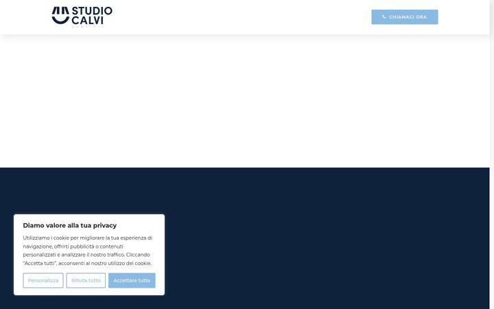 Screenshot of dredoardomariacalvi.it
