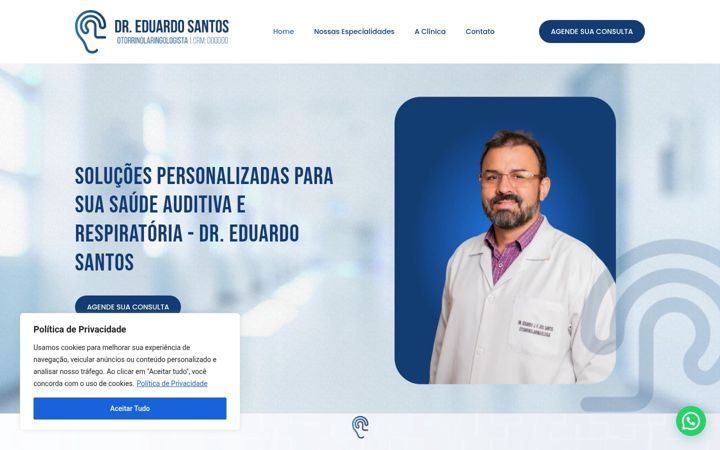 Screenshot von dreduardosantosotorrino.com.br