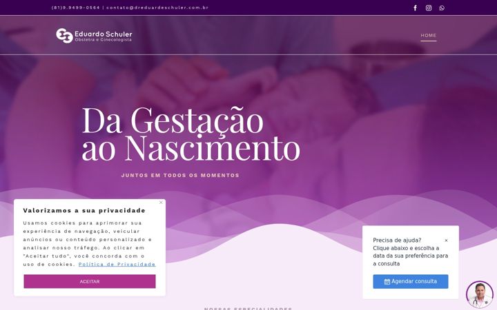 Screenshot von dreduardoschuler.com.br
