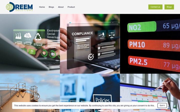 Screenshot of dreemsolutions.com