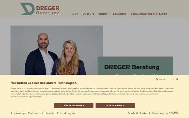Zrzut ekranu dreger-beratung.de