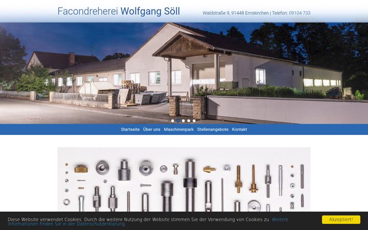 Screenshot of dreherei-soell.de