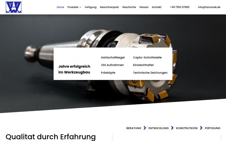Screenshot του drehwerkzeug.de