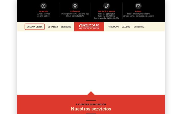 Screenshot of dreicar.com