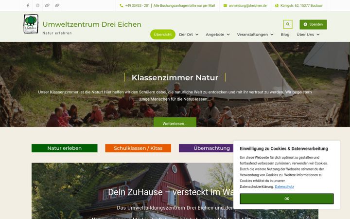 Screenshot of dreichen.de