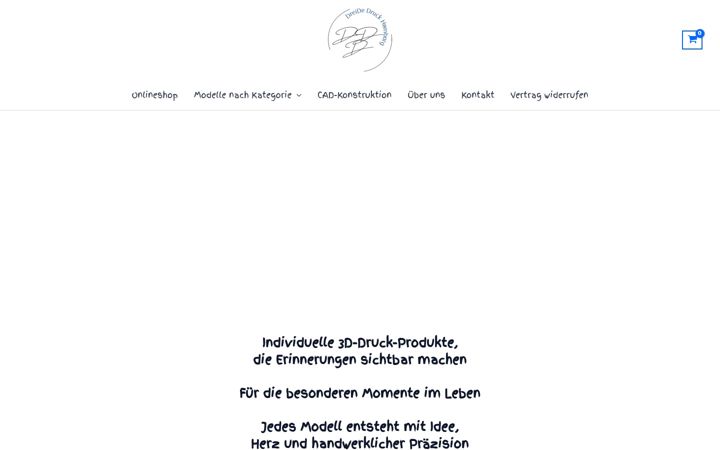 Screenshot stránky dreidedruckhamburg.de