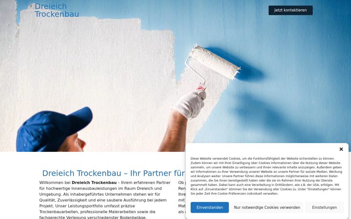 Screenshot of dreieich-trockenbau.de