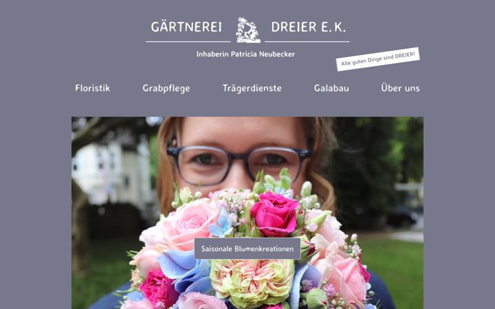 Screenshot of dreier-ek.de