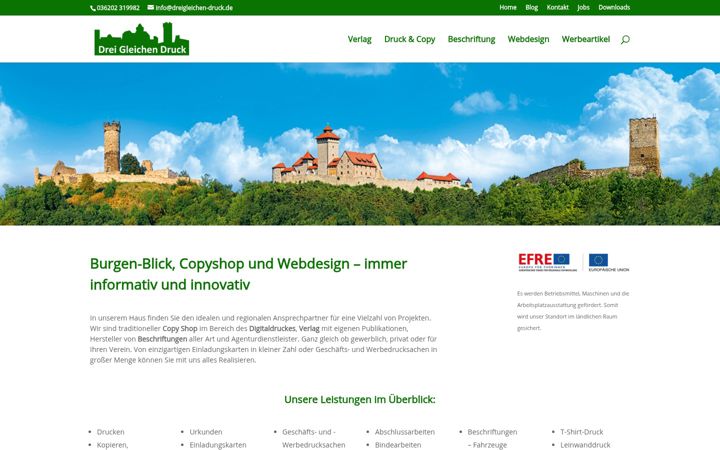 Screenshot of dreigleichen-druck.de
