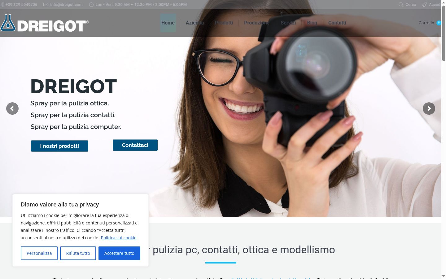 Snímek obrazovky baneru souhlasu zobrazeného před jakoukoli interakcí
