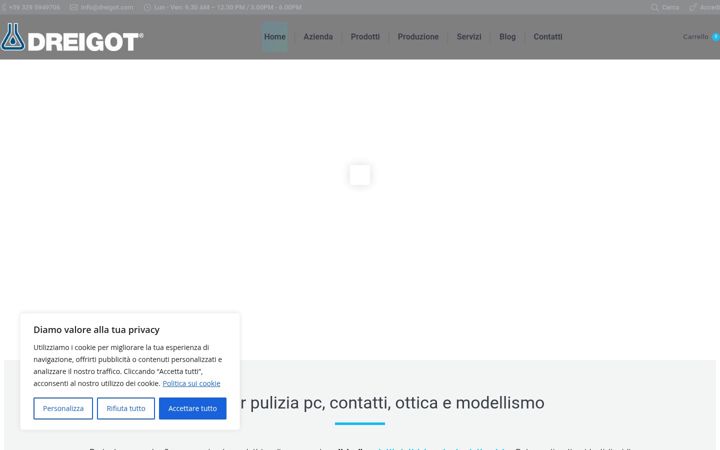 Screenshot of dreigot.com