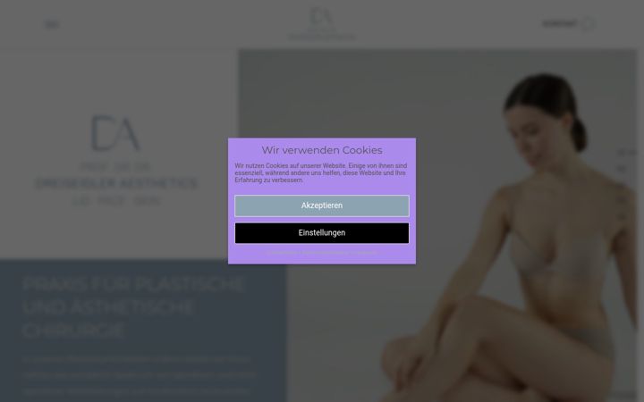 Ekrānuzņēmums no dreiseidler-aesthetics.de