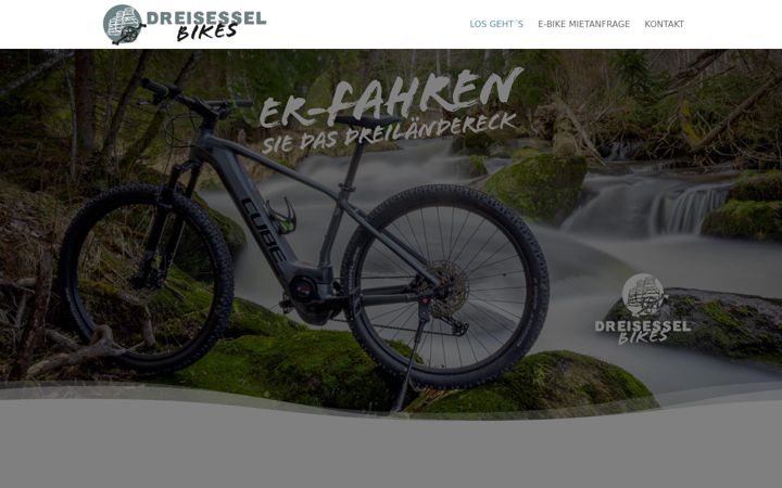 Screenshot of dreisessel-bikes.de