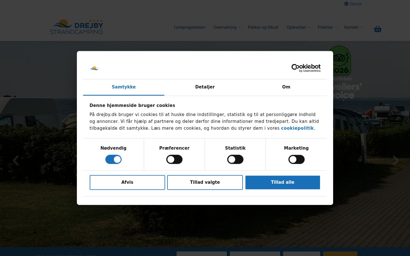 Snímek obrazovky baneru souhlasu zobrazeného před jakoukoli interakcí
