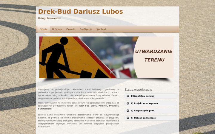 Screenshot of drek-bud.com