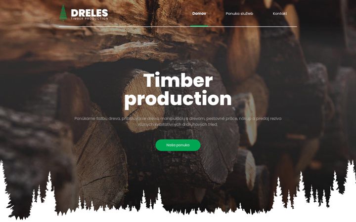 Screenshot of dreles.sk