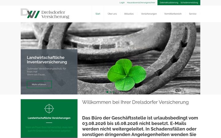 Screenshot of drelsdorfer.de