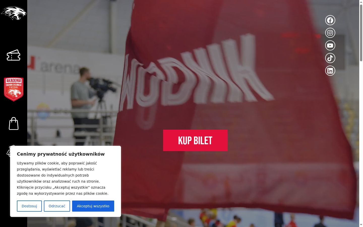 Screenshot tal-banner tal-kunsens muri qabel kwalunkwe interazzjoni