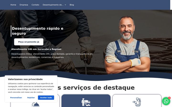 Screenshot von drena.com.br