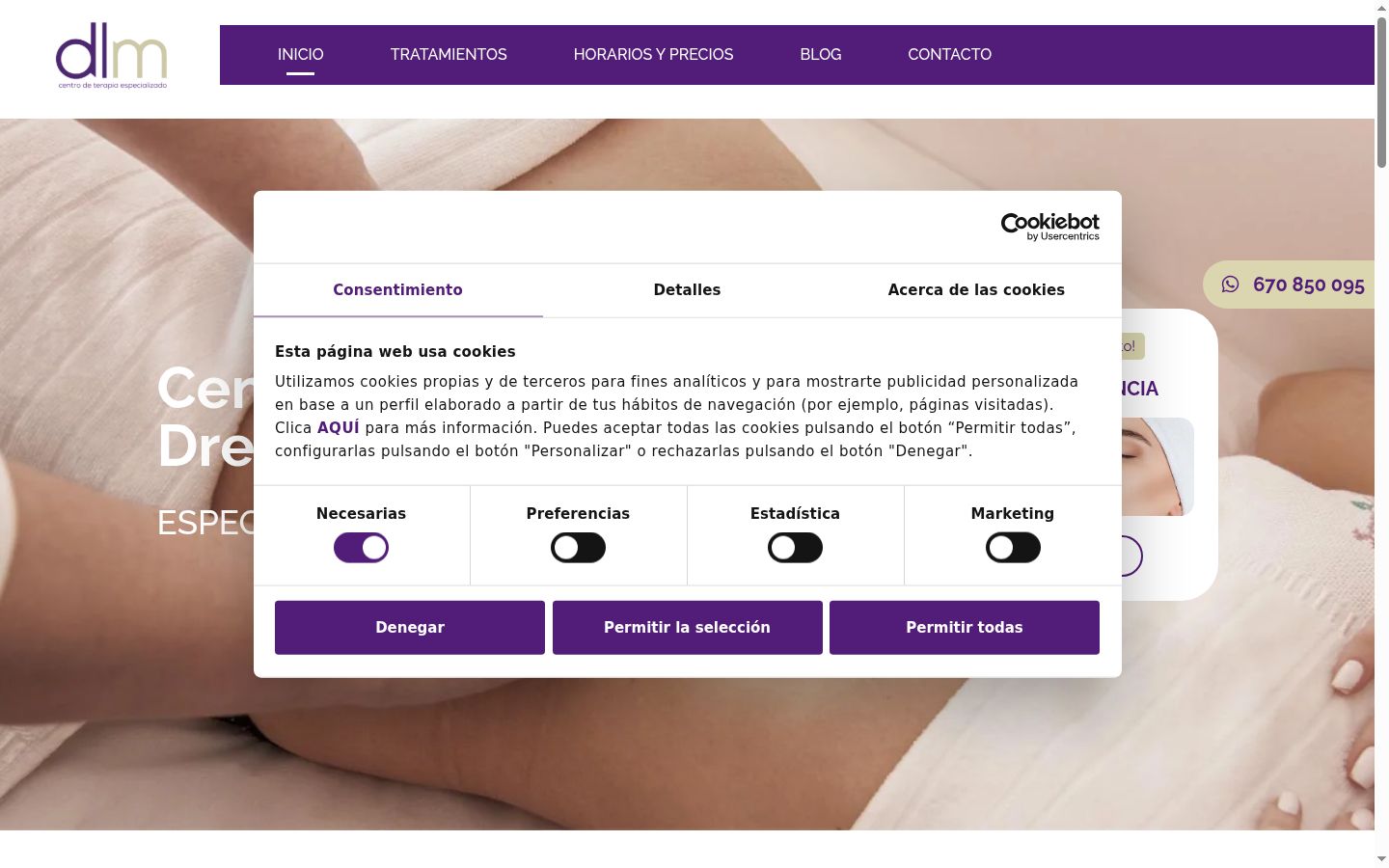 Zrzut ekranu banera zgody wyświetlanego przed jakąkolwiek interakcją