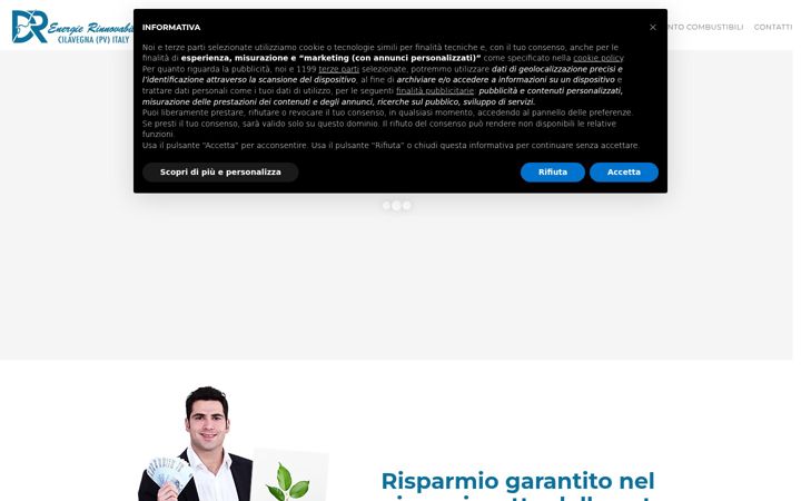 Screenshot of drenergierinnovabili.it