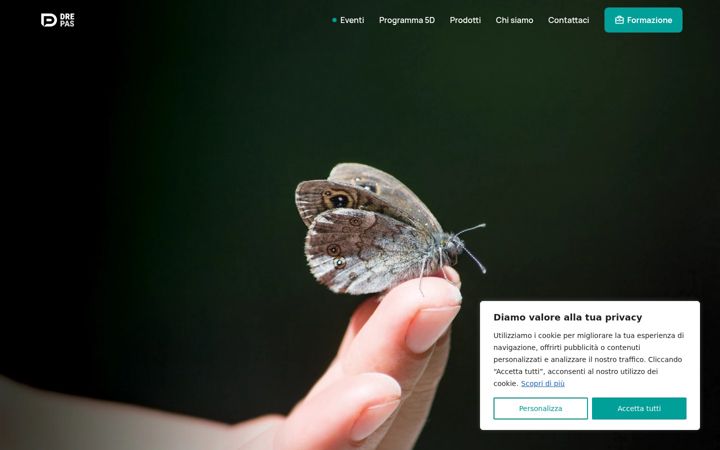 Screenshot of drepas.it