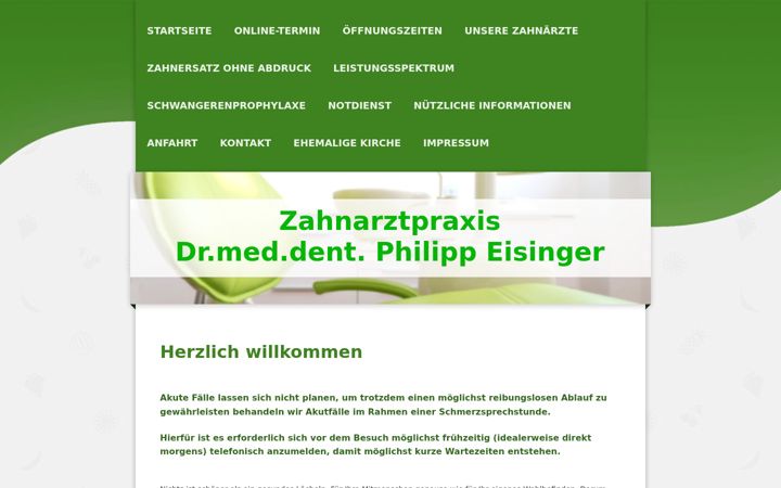 Screenshot of dres-jakob-eisinger.de
