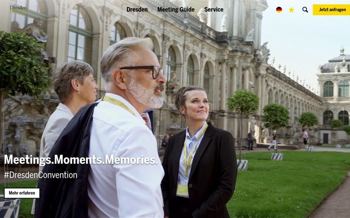 Screenshot of dresden-convention.com