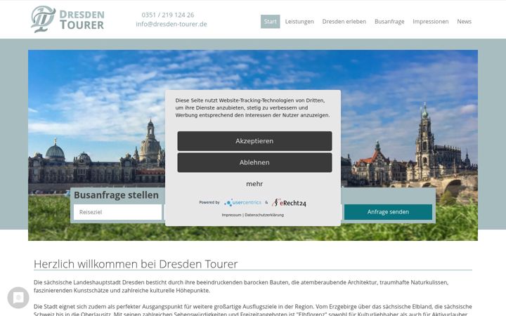Screenshot of dresden-tourer.de