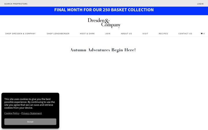 Screenshot of dresdenandcompany.com
