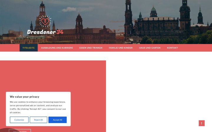 Screenshot of dresdener34.de