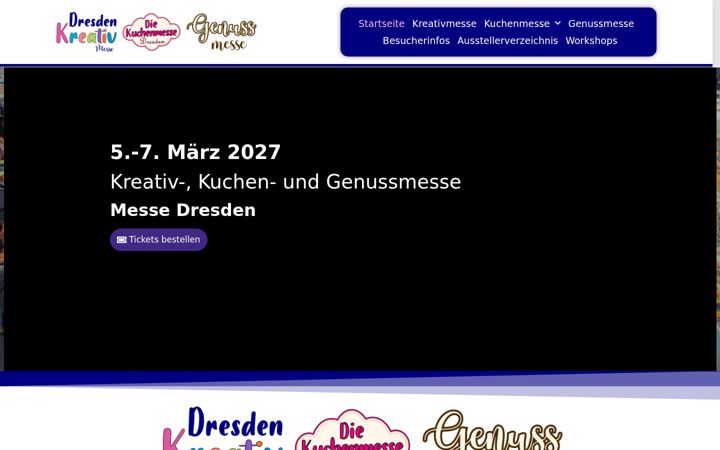 Snimka zaslona za dresdenkreativ.de