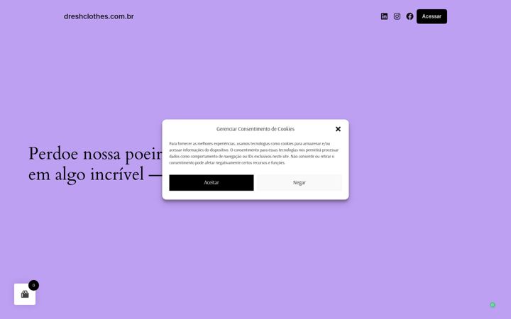 Screenshot von dreshclothes.com.br