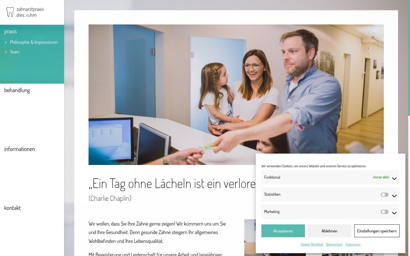 Screenshot tal-banner tal-kunsens muri qabel kwalunkwe interazzjoni