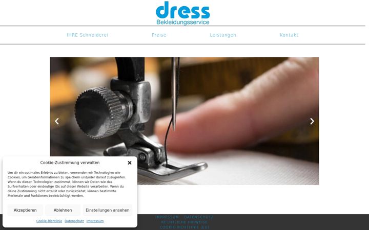 Screenshot of dress-muenchen.de