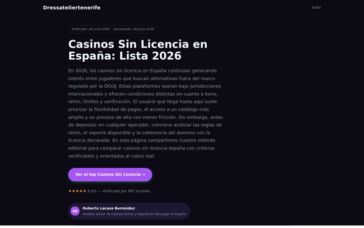 Screenshot of dressateliertenerife.com