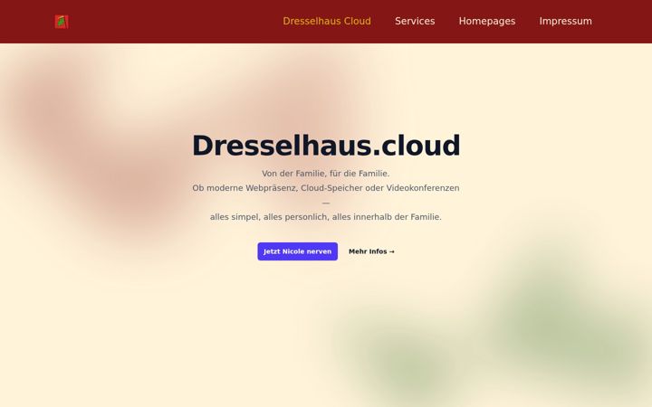Screenshot of dresselhaus.cloud