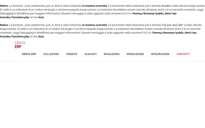 Screenshot of dresserp.it