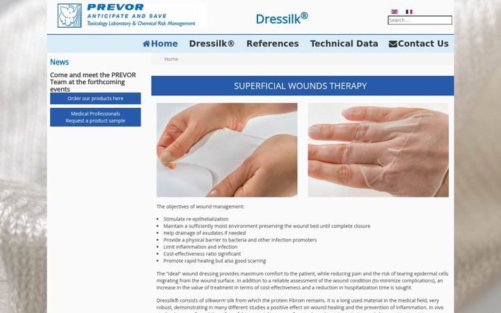 Screenshot of dressilk.com