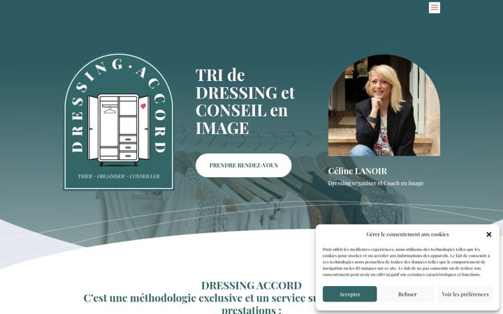 Screenshot van dressingaccord.fr