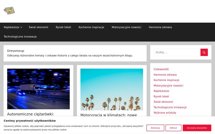Captura de pantalla de dressmeup.com.pl