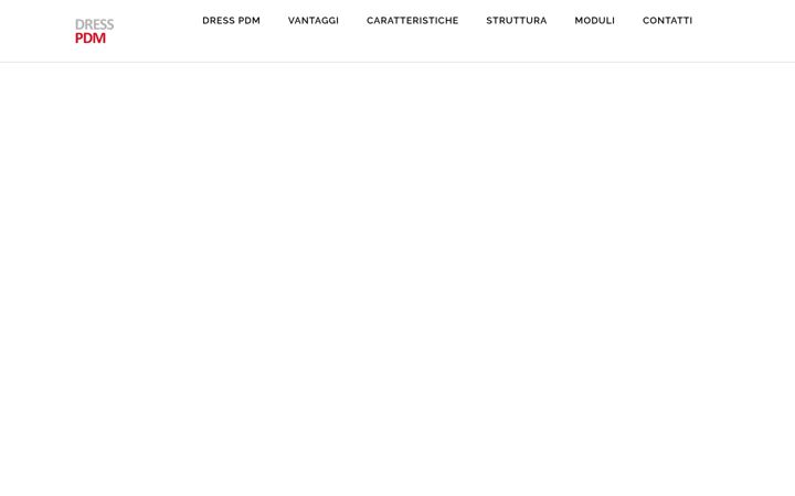 Screenshot of dresspdm.it